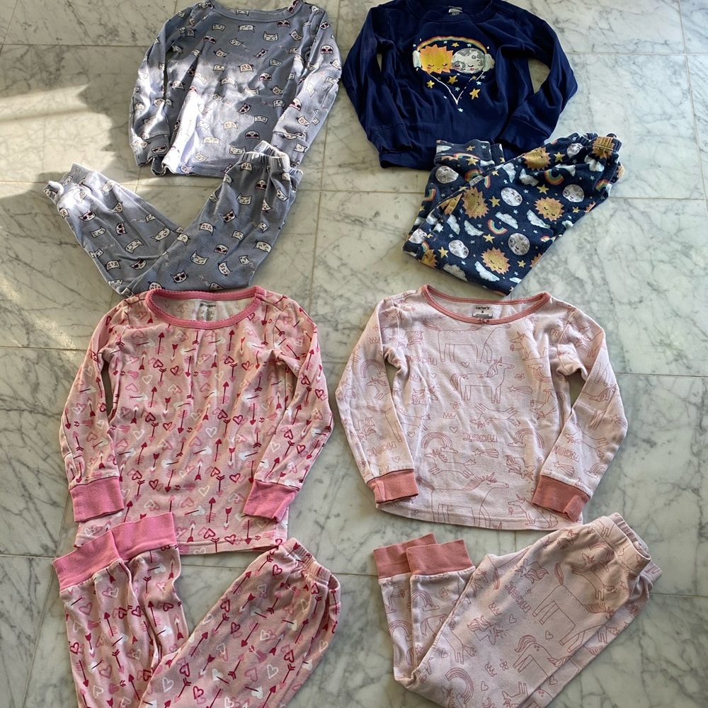 Girls PJ bundle of 4 GUC